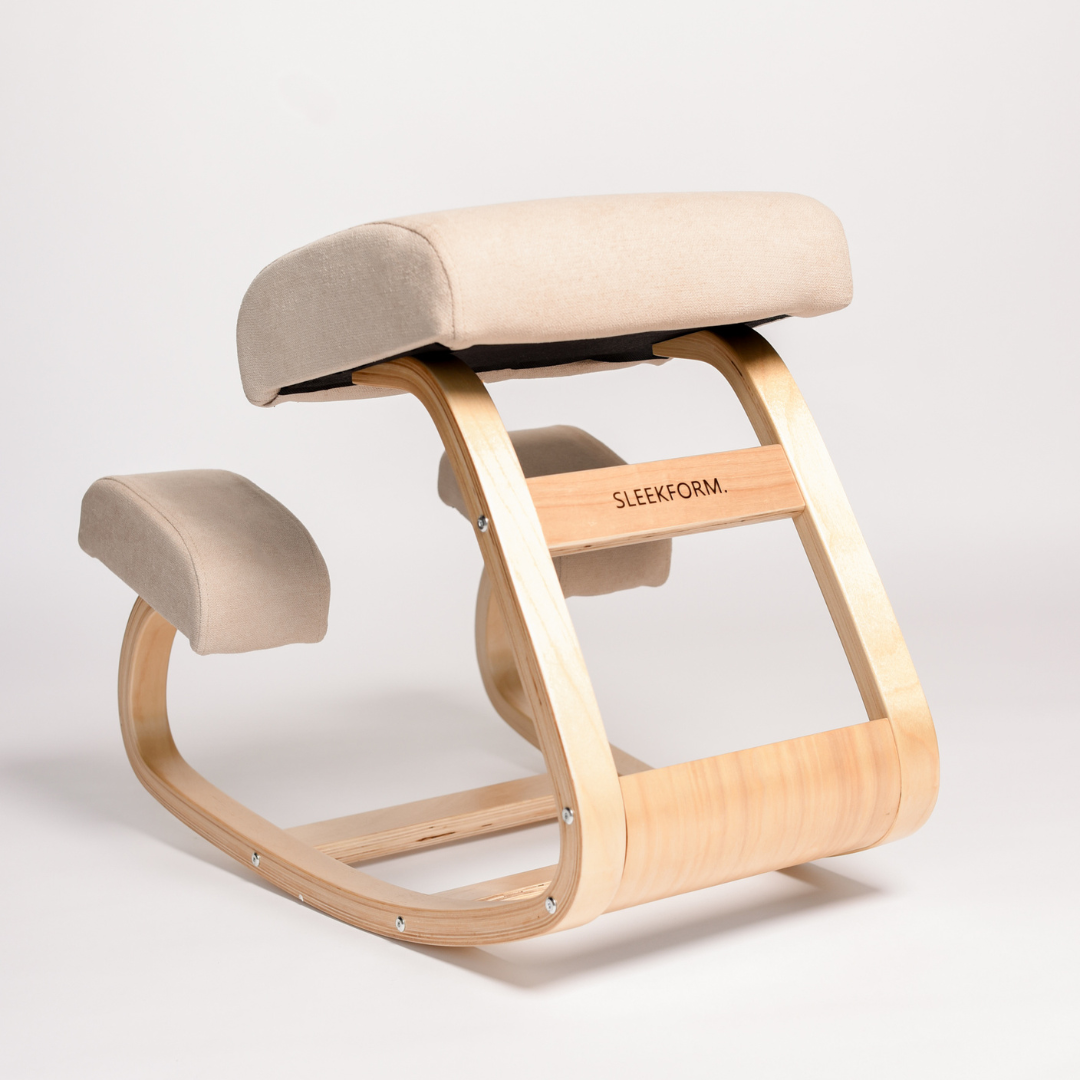 The Austin Kneeling Chair: Winter Linen - Image 7