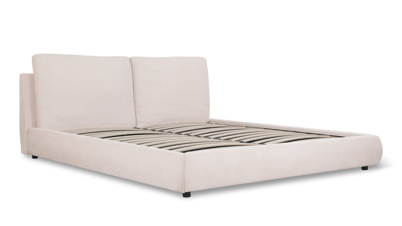 Serene Storage Bed Queen Latte - Image 7