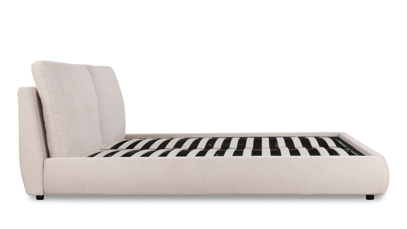 Serene Storage Bed Queen Latte - Image 9